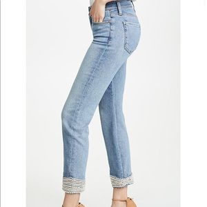 7 For All Mankind “imitation pearl jean”